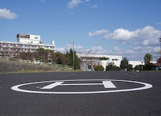 鹿児島本土のヘリポート